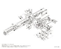 【シマノ純正お取り寄せパーツ：納期1ヶ月】15ツインパワー C3000HG　商品コード：033703