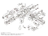 【シマノ純正お取り寄せパーツ：納期1ヶ月】15ツインパワーSW 10000PG　商品コード：033222