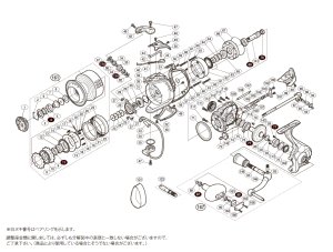 画像1: 【シマノ純正お取り寄せパーツ：納期1ヶ月】15ツインパワーSW 10000PG　商品コード：033222