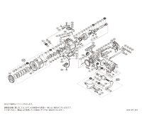 【シマノ純正お取り寄せパーツ：納期1ヶ月】15ツインパワー 4000HG　商品コード：033727