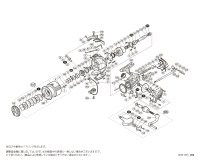 【シマノ純正お取り寄せパーツ：納期1ヶ月】15ツインパワー 4000XG　商品コード：033734