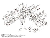 【シマノ純正お取り寄せパーツ：納期1ヶ月】15ツインパワーSW 14000XG　商品コード：033239