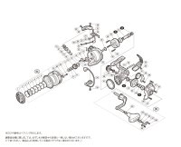 【シマノ純正お取り寄せパーツ：納期1ヶ月】17サハラ C3000HG　商品コード：036292