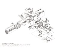 【シマノ純正お取り寄せパーツ：納期1ヶ月】17サハラ C3000　商品コード：036285