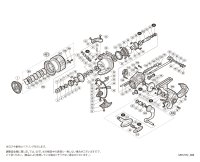 【シマノ純正お取り寄せパーツ：納期1ヶ月】20ヴァンフォード C3000HG　商品コード：042088