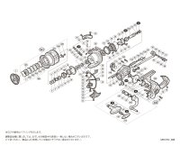 【シマノ純正お取り寄せパーツ：納期1ヶ月】20ヴァンフォード C3000XG　商品コード：042095