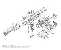 【シマノ純正お取り寄せパーツ：納期1ヶ月】19セフィアSS C3000S　商品コード：040947