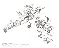 【シマノ純正お取り寄せパーツ：納期1ヶ月】17セドナ C5000XG　商品コード：036896