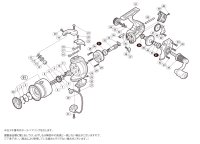 【シマノ純正お取り寄せパーツ：納期1ヶ月】15セドナ 2500S　商品コード：035615