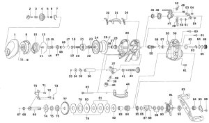 画像1: 【ダイワ純正お取り寄せパーツ：納期1ヶ月】アルファス AIR 7.2R　製品コード：00614111