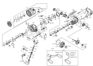 画像1: 【ダイワ純正お取り寄せパーツ：納期1ヶ月】23エアリティ LT2000S-H　製品コード：00061127