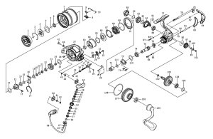 画像1: 【ダイワ純正お取り寄せパーツ：納期1ヶ月】22イグジスト SF2000SS-P　製品コード：00061108