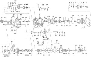 画像1: 【ダイワ純正お取り寄せパーツ：納期1ヶ月】スティーズ LTD SV 105XHL　製品コード：00614069