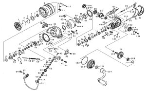 画像1: 【ダイワ純正お取り寄せパーツ：納期1ヶ月】18イグジスト FCLT2500S-CXH　製品コード：00055715