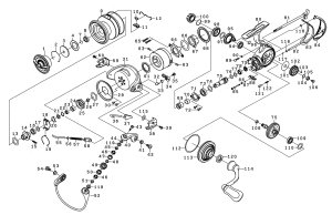 画像1: 【ダイワ純正お取り寄せパーツ：納期1ヶ月】18イグジスト FCLT2000S-H　製品コード：00055713