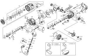 画像1: 【ダイワ純正お取り寄せパーツ：納期1ヶ月】23エアリティ PC LT2500　製品コード：00061131