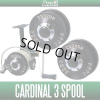 【Avail/アベイル】 ABU（Cardinal）カーディナル3シリーズ用 NEW浅溝スプール