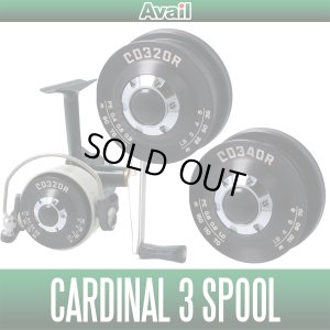 画像1: 【Avail/アベイル】 ABU（Cardinal）カーディナル3シリーズ用 NEW浅溝スプール