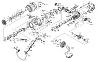 【ダイワ純正お取り寄せパーツ：納期1ヶ月】18イグジスト LT2500　製品コード：00055716