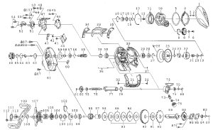 画像1: 【ダイワ純正お取り寄せパーツ：納期1ヶ月】スティーズ SV TW 1016SV-SHL　製品コード：00613355