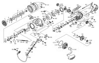 【ダイワ純正お取り寄せパーツ：納期1ヶ月】18イグジスト LT3000-XH　製品コード：00055721