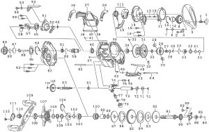 画像1: 【ダイワ純正お取り寄せパーツ：納期1ヶ月】T3 MX 1016HL-TW　製品コード：00613431