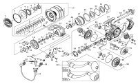 【ダイワ純正お取り寄せパーツ：納期1ヶ月】21セルテート SW 14000-XH　製品コード：00065017