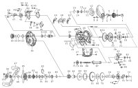 【ダイワ純正お取り寄せパーツ：納期1ヶ月】22タトゥーラ TW 80XHL　製品コード：00630116