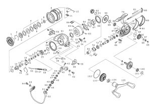 画像1: 【ダイワ純正お取り寄せパーツ：納期1ヶ月】19セルテート LT3000S-CH-DH　製品コード：00060049