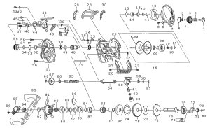 画像1: 【ダイワ純正お取り寄せパーツ：納期1ヶ月】20タトゥーラ SV TW 103SHL　製品コード：00630090