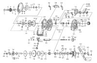 【ダイワ純正お取り寄せパーツ：納期1ヶ月】19タトゥーラ TW 100XH　製品コード：00630039