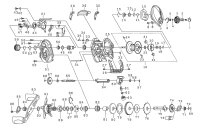 【ダイワ純正お取り寄せパーツ：納期1ヶ月】19タトゥーラ TW 100XHL　製品コード：00630040