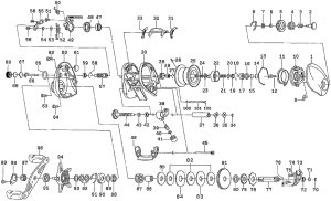 画像1: 【ダイワ純正お取り寄せパーツ：納期1ヶ月】SS SV 105XHL　製品コード：00614155