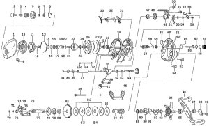 画像1: 【ダイワ純正お取り寄せパーツ：納期1ヶ月】SS SV 105XH　製品コード：00614154