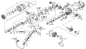 画像1: 【ダイワ純正お取り寄せパーツ：納期1ヶ月】21ルビアス エアリティ FC LT1000S-P　製品コード：00060331