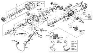 画像1: 【ダイワ純正お取り寄せパーツ：納期1ヶ月】21ルビアス エアリティ LT3000　製品コード：00060340