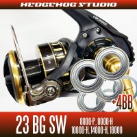 【ダイワ】23BG SW 8000-P, 8000-H, 10000-H, 14000-H, 18000用 MAX9BB フルベアリングチューニングキット