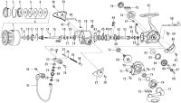 【ダイワ純正お取り寄せパーツ：納期1ヶ月】07セルテート ハイパーカスタム 2500R　製品コード：00056010