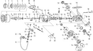 画像1: 【ダイワ純正お取り寄せパーツ：納期1ヶ月】07セルテート ハイパーカスタム C3012H　製品コード：00056016