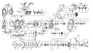 画像1: 【ダイワ純正お取り寄せパーツ：納期1ヶ月】23ティエラLJ IC200H　製品コード：00631022