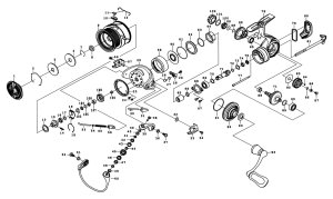 画像1: 【ダイワ純正お取り寄せパーツ：納期1ヶ月】20ルビアス FC LT2000S-XH　製品コード：00060201