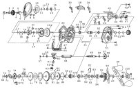 【ダイワ純正お取り寄せパーツ：納期1ヶ月】20 HRF PEスペシャル  8.1R-TW　製品コード：00613516