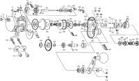 【ダイワ純正お取り寄せパーツ：納期1ヶ月】12キャタリナ LD 30SH　製品コード：00607213