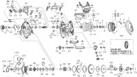 【ダイワ純正お取り寄せパーツ：納期1ヶ月】18キャタリナ IC 150SHL　製品コード：00630003