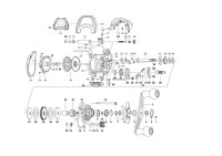 【ダイワ純正お取り寄せパーツ：納期1ヶ月】19紅牙X IC　製品コード：00630016