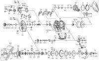 【ダイワ純正お取り寄せパーツ：納期1ヶ月】18紅牙 TW ハイパーカスタム 8.6L　製品コード：00613523