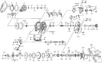 【ダイワ純正お取り寄せパーツ：納期1ヶ月】18紅牙 TW ハイパーカスタム 8.6R　製品コード：00613522