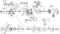 【ダイワ純正お取り寄せパーツ：納期1ヶ月】18紅牙 IC 100PL-RM　製品コード：00630001