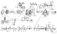 【ダイワ純正お取り寄せパーツ：納期1ヶ月】21紅牙 IC 150　製品コード：00631013