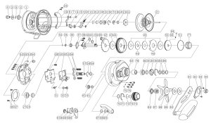 画像1: 【ダイワ純正お取り寄せパーツ：納期1ヶ月】22ソルティガ 15S　製品コード：00631520